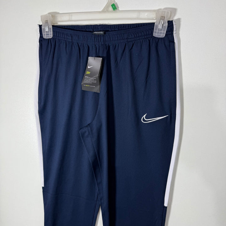 NIKE DRI FIT SPORT TROUSER BRAND NEW SIDE ZIP POCKETS BLUE COLOUR