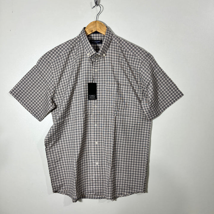 GUISEPPE CENTILE BUTTON DOWN HALF SLEEVES SHIRT BRAND NEW