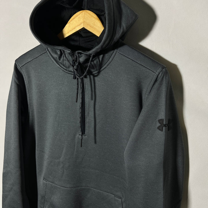 UNDER ARMOUR COLDGEAR HALF ZIP SPORT HOODIE INNER FLEECE