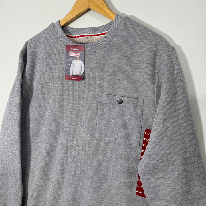 COLEMAN SWEATSHIRT BRAND NEW INNER SHERPA LINNED