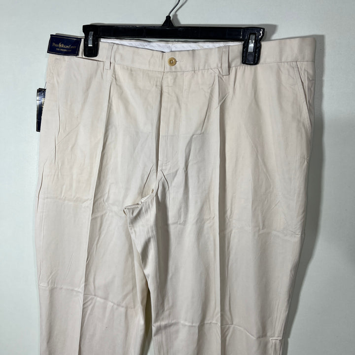 RALPH LAUREN POLO STRAIGHT FIT COTTON CHINO PANT BRA NEW WITHOUT STRETCH