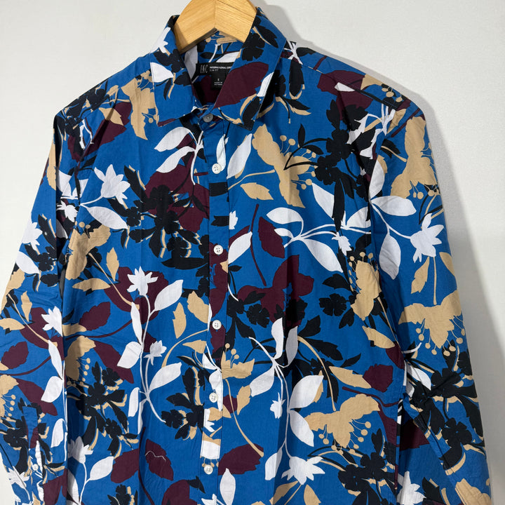 INC PRINTED CASUAL COTTON SHIRT