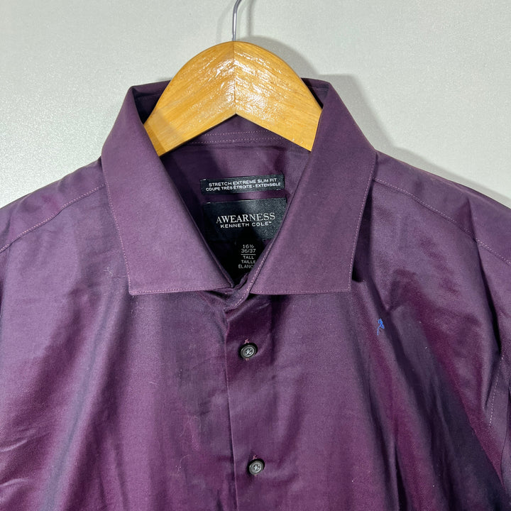 KENNETH COLE AWERNESS SEMI FORMAL SHIRT WITH STRETCH