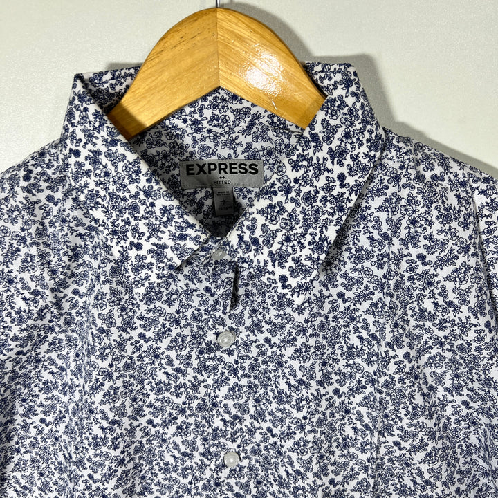 EXPRESS PRINTED CASUAL COTTON SHIRT