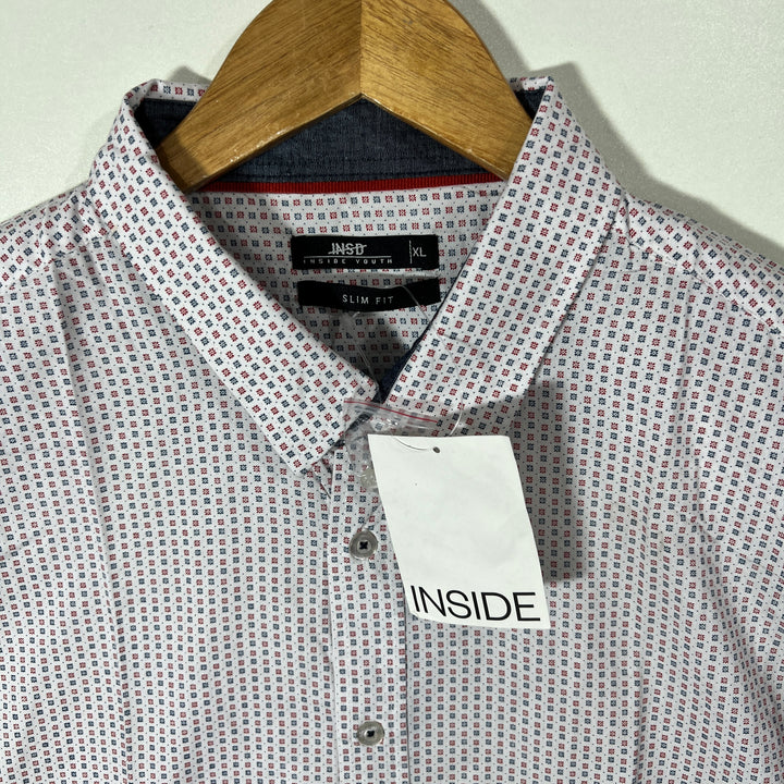 INSIDE SLIM FIT CASUAL COTTON SHIRT BRAND NEW