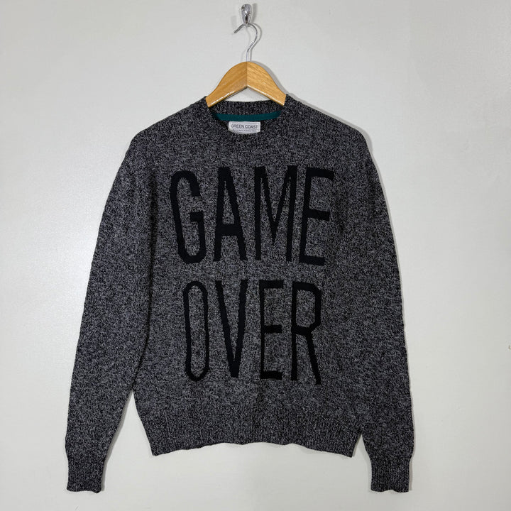 GREEN COAST COTTON KNITTED SWEATER