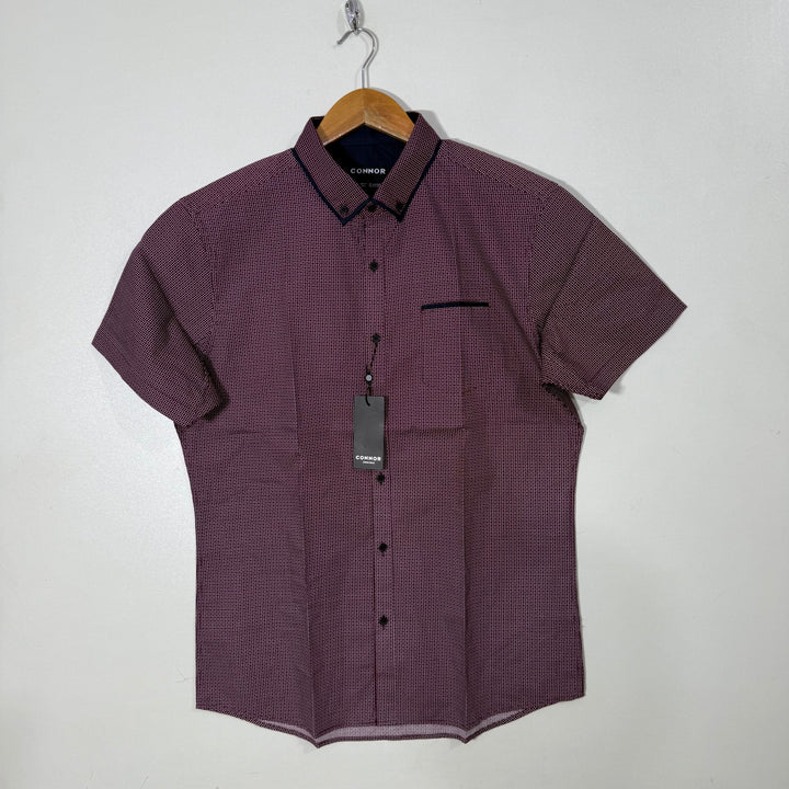 CONNOR BUTTON DOWN CLASSIC FIT HALF SLEEVES SHIRT BRAND NEW