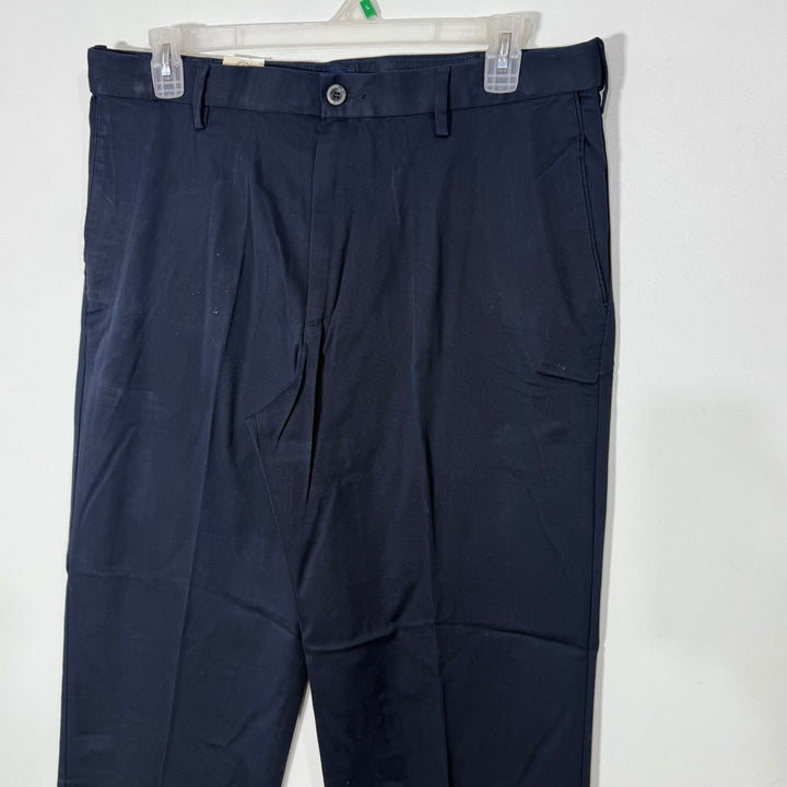 DOCKERS KHAKI RELAXED FIT COTTON CHINO PANT BRAND NEW WITH STRETCH BLUE COLOUR