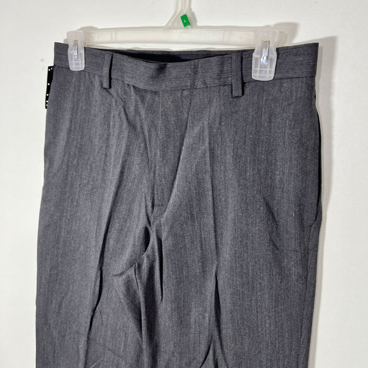 DOCKERS VINTAGE STRAIGHT FIT DRESS PANT BRAND NEW WITH STRETCH CHARCOAL GREY