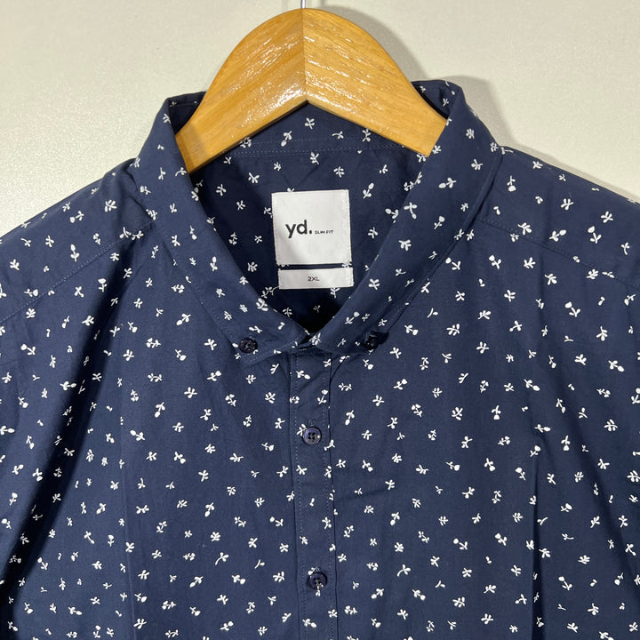 YD SLIM FIT HALF SLEEVES SHIRT