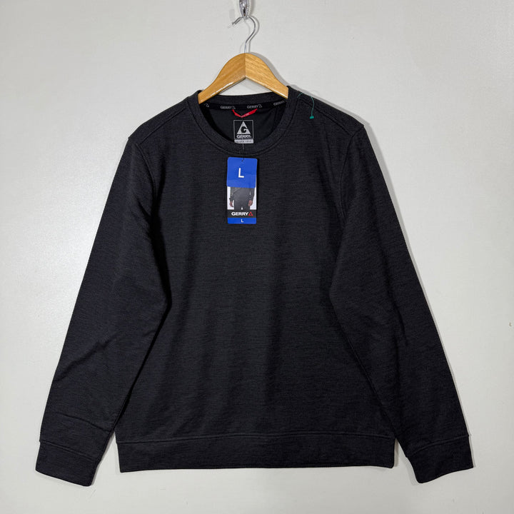 GERRY SWEATSHIRT BRAND NEW INNER FLEECE DARK GREY COLOUR