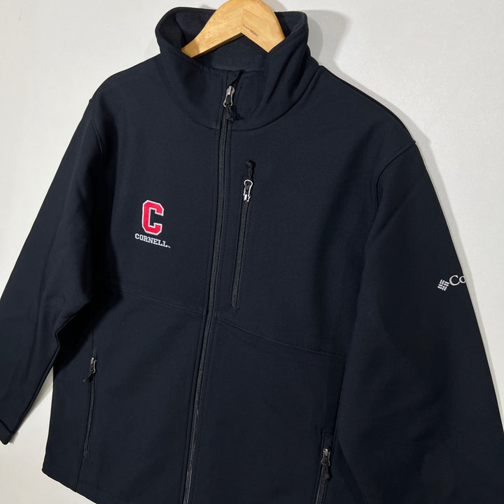 COLUMBIA SOFT SHELL WINDBREAKER JACKET INNER FLEECE