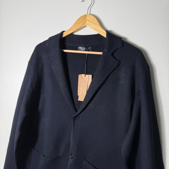 PAUL JONES CASUAL KNIT BLAZER BRAND NEW NAVY BLUE COLOUR