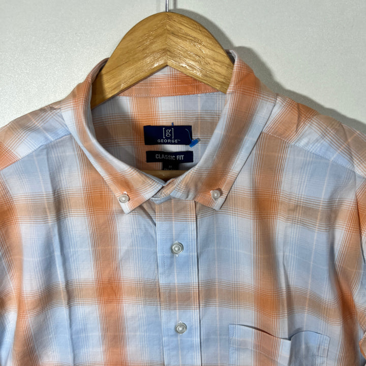 GEORGE BUTTON DOWN SHIRT BRAND NEW WITH STRETCH