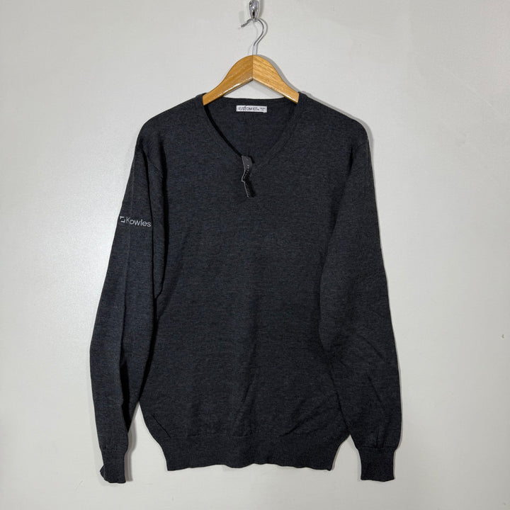 KUSTOM KIT V NECK COTTON SWEATER BRAND NEW