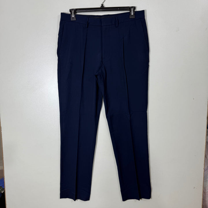 J M HAGGAR SLIM FIT PERFORMANCE DRESS PANT BLUE COLOUR WITH STRETCH