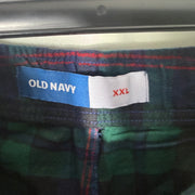 OLD NAVY FLANNEL COTTON CHECKERED LOUNGEWEAR TROUSER BRAND NEW
