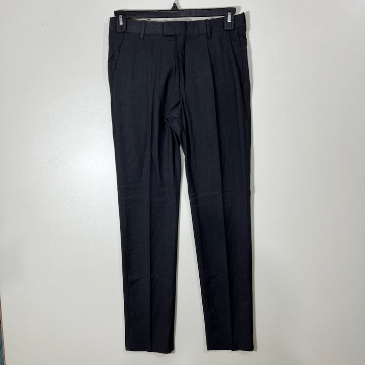 H&M SLIM FIT DRESS PANT WITHOUT STRETCH GREY COLOUR