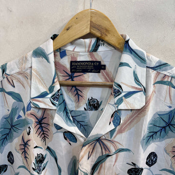 HAMMOND & CO SAFARI COLLAR HALF SLEEVES HAWAI SHIRT - JS BROTHERS 