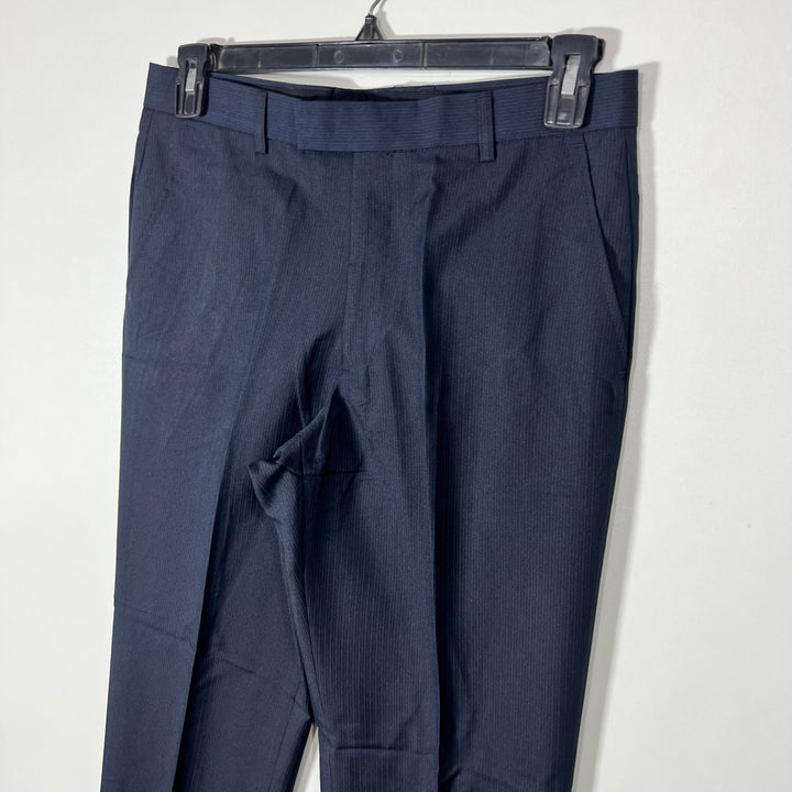 MARKS & SPENCER STRAIGHT FIT DRESS PANT BLUE COLOUR