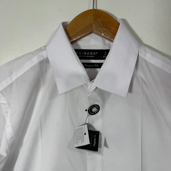 PRIMARK REGULAR COTTON SHIRT BRAND NEW WHITE COLOUR