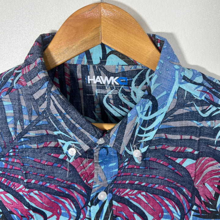 HAWK BUTTON DOWN HALF SLEEVES SHIRT