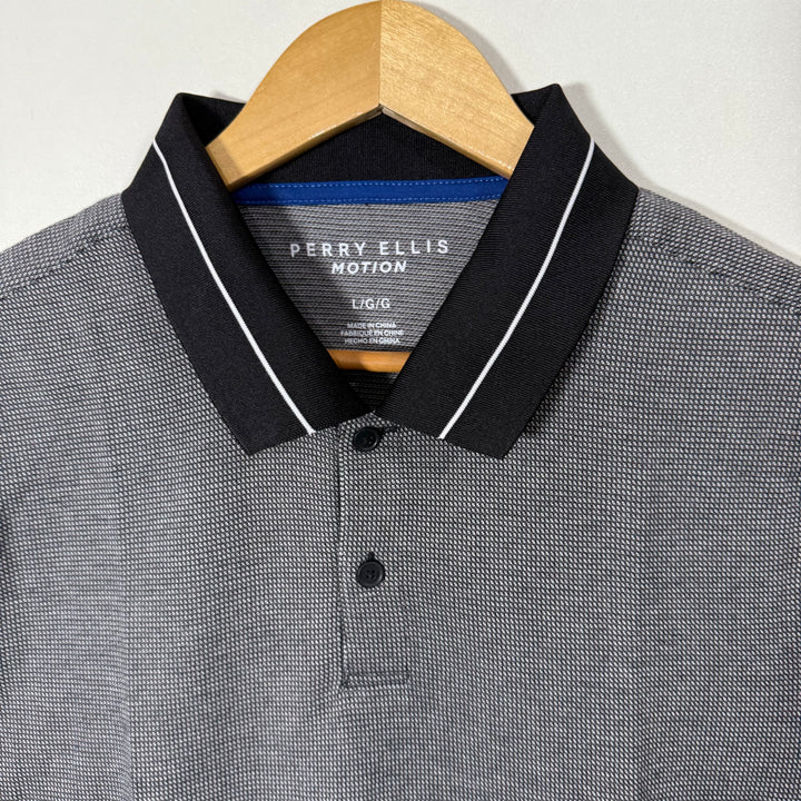 PERRY ELLIS COTTON POLO TSHIRT