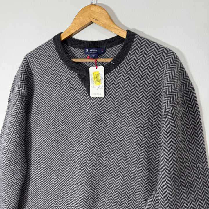 CREMIEUX EXTRA FINE MERINO WOOL SWEATER BRAND NEW