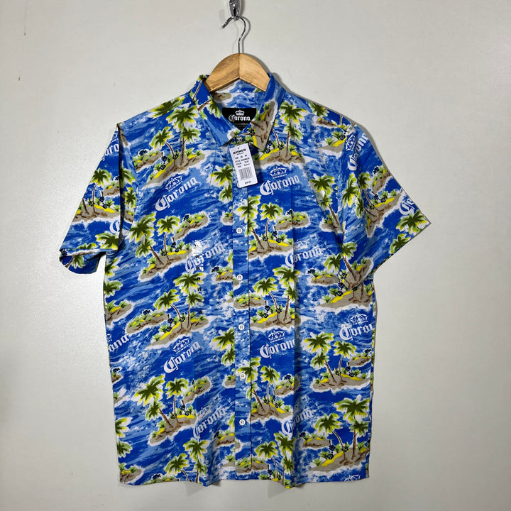 CORONA HALF SLEEVES HAWAI SHIRT. BRAND NEW