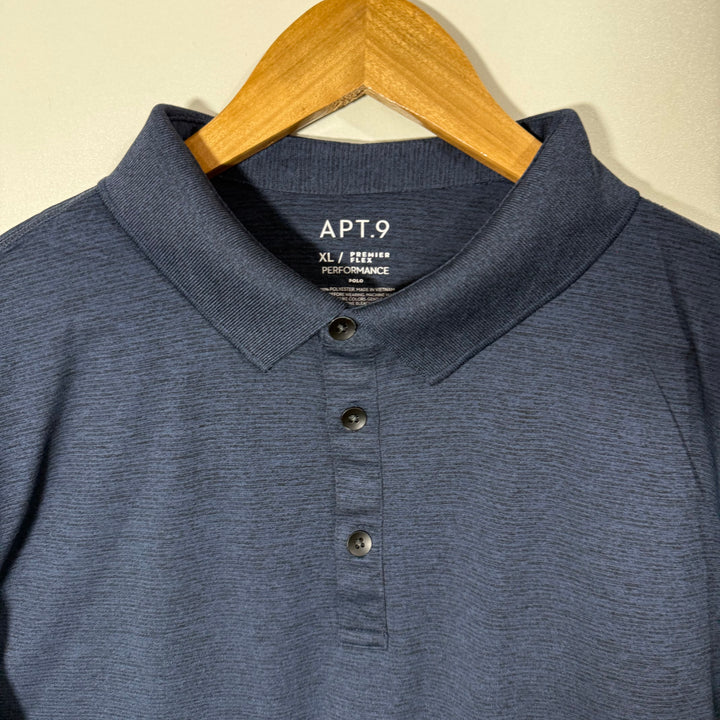 APT.9 SPORT POLO TSHIRT BLUE COLOUR