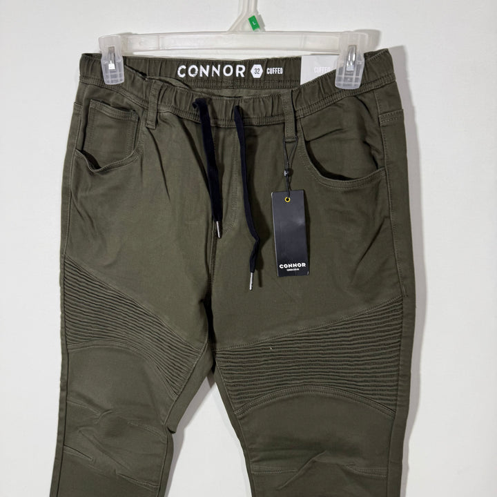CONNOR COTTON JOGGER TROUSER BRAND NEW WITH STRETCH GREEN COLOUR