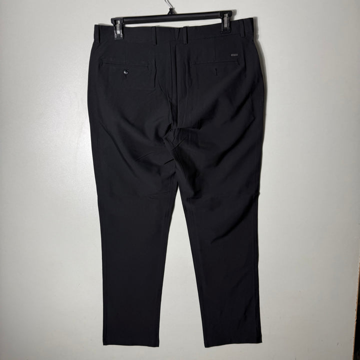 GREG NORMAN SLIM FIT PERFORMANCE PANT WITH STRETCH BLACK COLOUR