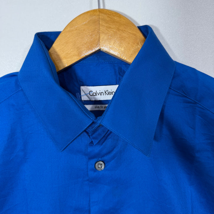 CALVIN KLEIN SLIM FIT FORMAL SHIRT WITH STRETCH