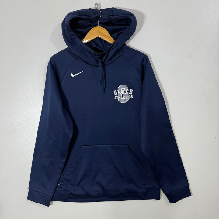 NIKE DRI FIT SPORT HOODIE INNER FLEECE BLUE COLOUR