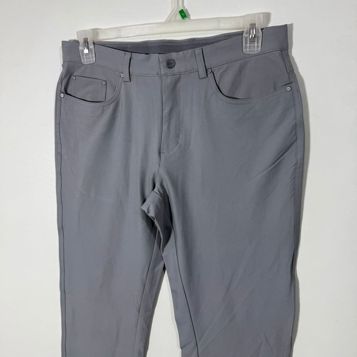 GREG NORMAN STRAIGHT FIT PERFORMANCE PANT WITH STRETCH GREY COLOUR