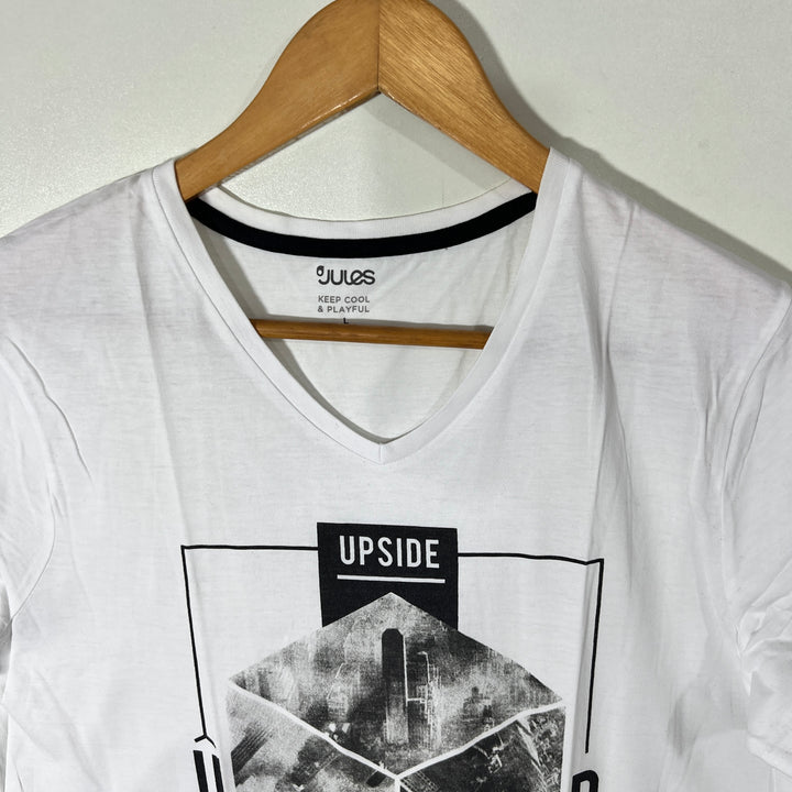 JULES V NECK COTTON TSHIRT