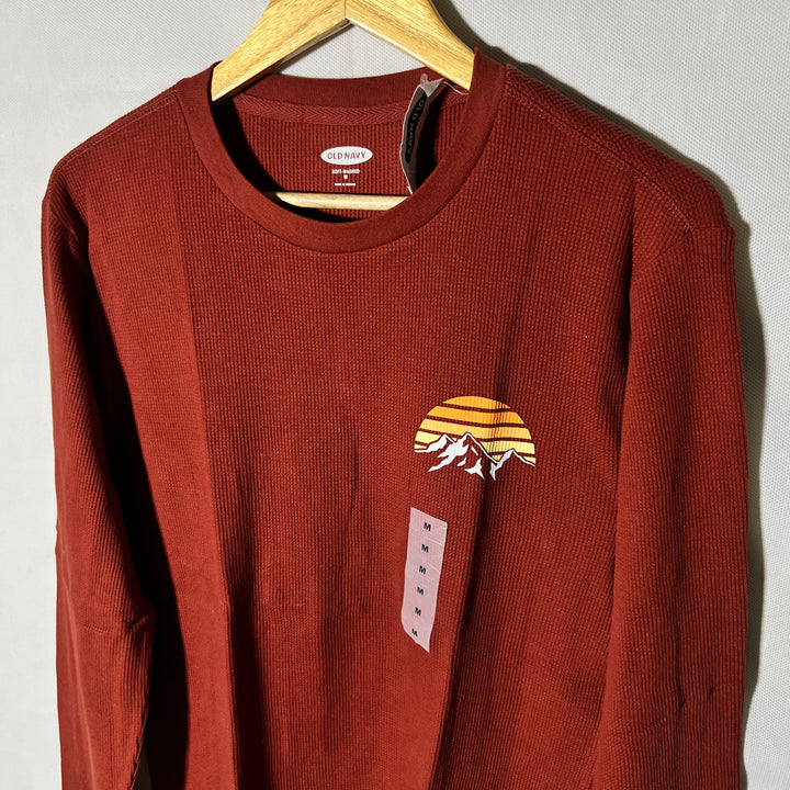 OLD NAVY SOFT WASHED LONG SLEEVES COTTON TSHIRT BRAND NEW
