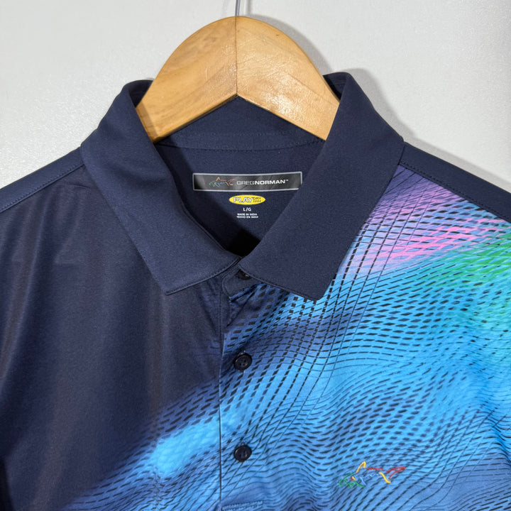 GREG NORMAN PLAY DRY  SPORT POLO TSHIRT