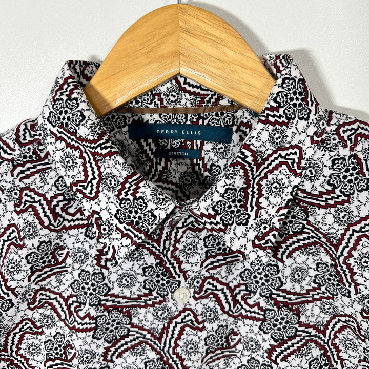 PERRY ELLIS CASUAL COTTON SHIRT