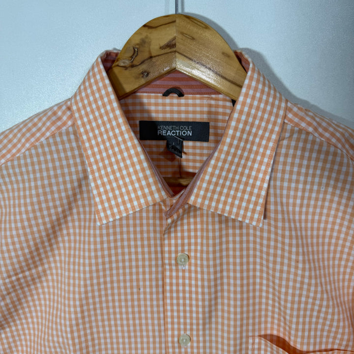 KENNETH COLE COTTON CHECKERED SHIRT