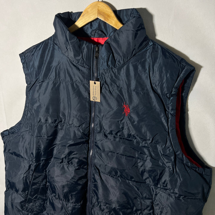 US POLO ASSN SLEEVES LESS PUFFER JACKET