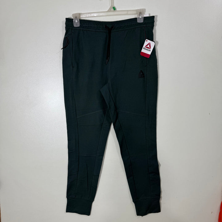 REEBOK SLIM FIT TECH FLEECE TROUSER BRAND NEW GREEN COLOUR