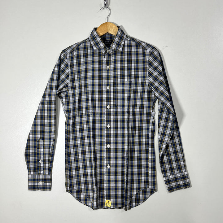 J CREW THOMPSON FLEX WRINKLE FREE CHECKERED SHIRT