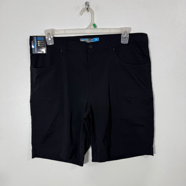 ROUNDTREE & YORKE PERFORMANCE SHORT BLACK COLOUR WITH STRETCH