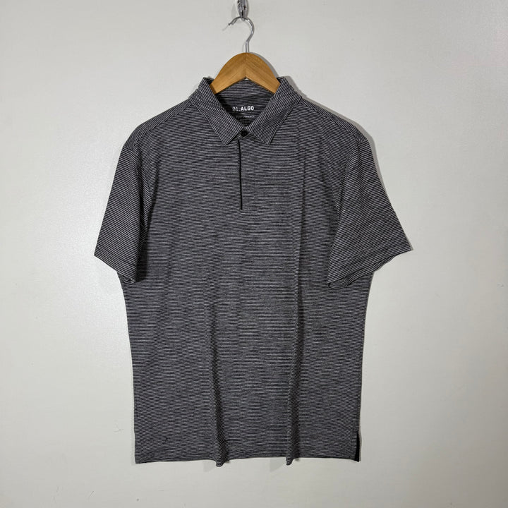 01 ALGO QUICK DRY PERFORMANCE SPORT POLO TSHIRT GREY COLOUR