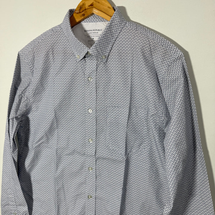 BANANA REPUBLIC SLIM FIT BUTTON DOWN COTTON SHIRT