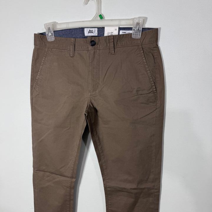 JUST JEANS SKINNY FIT COTTON CHINO PANT BRAND NEW WITH STRETCH