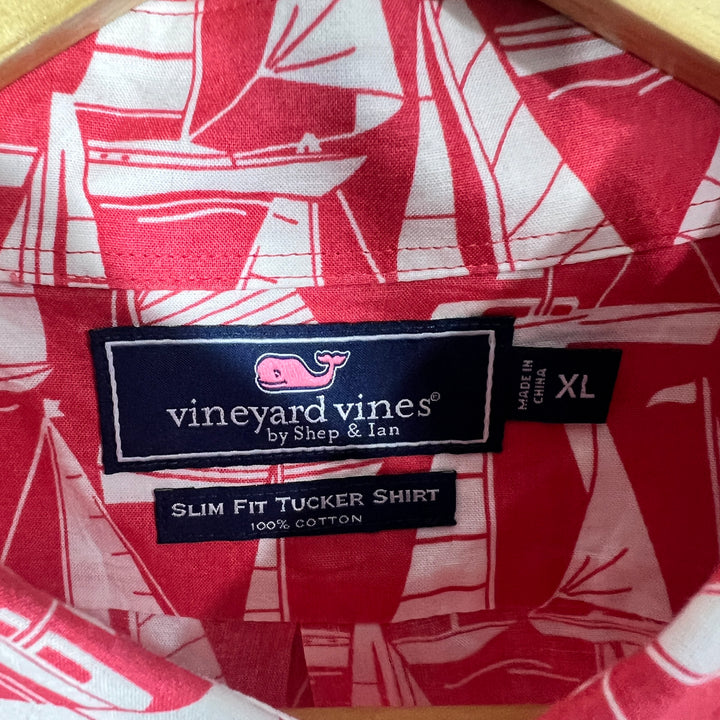 VINEYARD VINES BUTTON DOWN HALF SLEEVES SHIRT