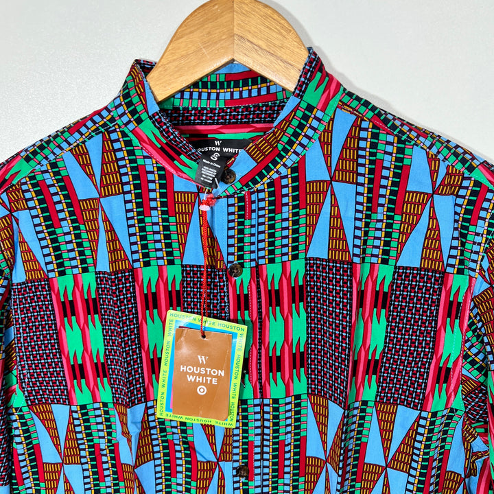HOUSTON WHITE BEN COLLAR HAWAI SHIRT BRAND NEW