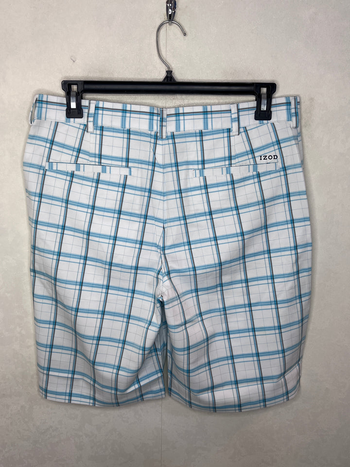 IZOD CHECKERED GOLF SHORT